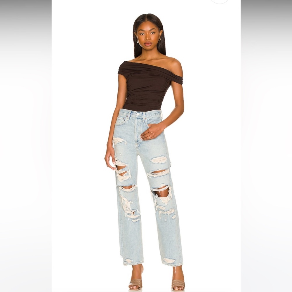 NWT AGolde 90’s Jean Mid Rise Loose Fit Size 27